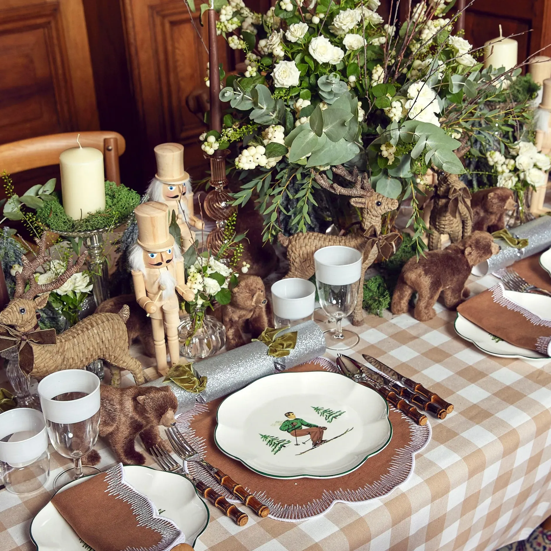 Discount Mrs. Alice Alathea Caramel Linen Placemats (Set Of 4)