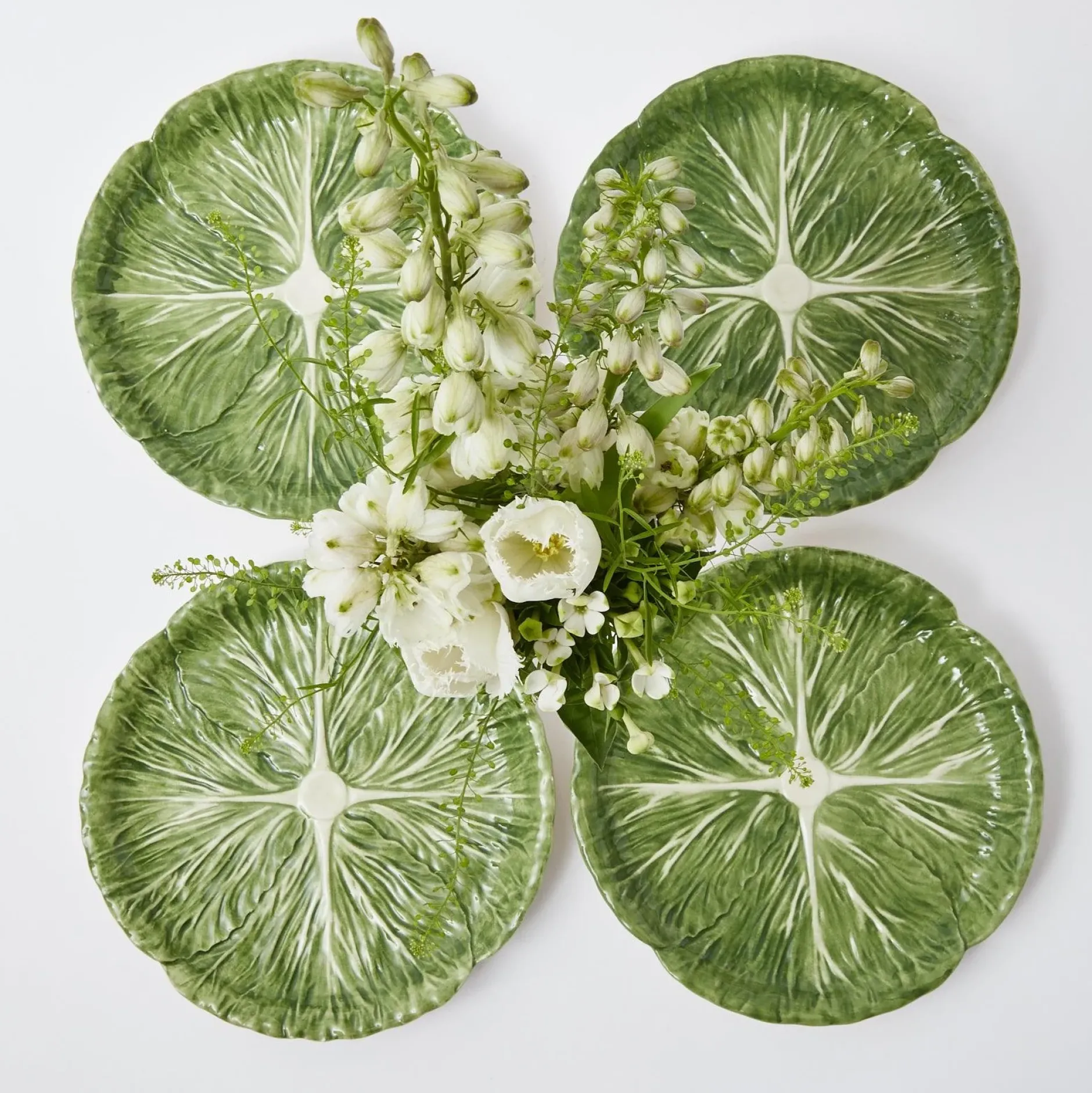 Hot Mrs. Alice Alpine Lettuce Starter Plate (Set Of 4)