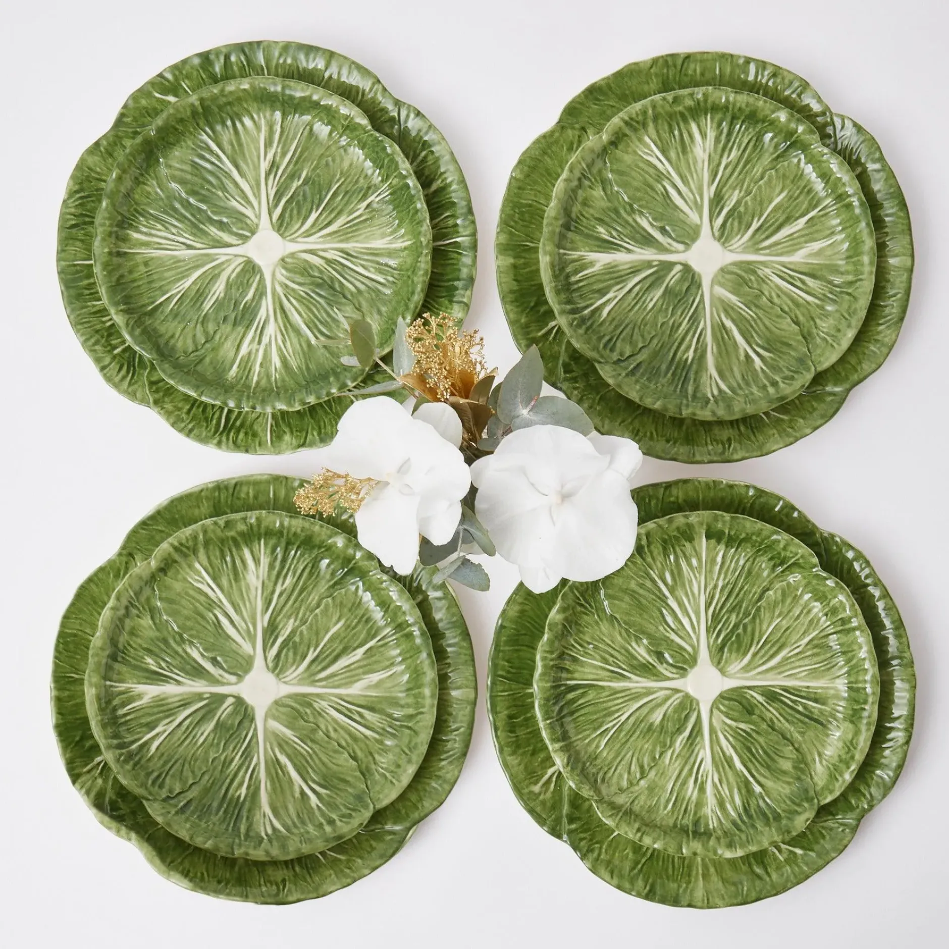Hot Mrs. Alice Alpine Lettuce Starter Plate (Set Of 4)