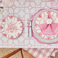 Clearance Mrs. Alice Amelie Pink Placemats & Napkins (Set Of 4)