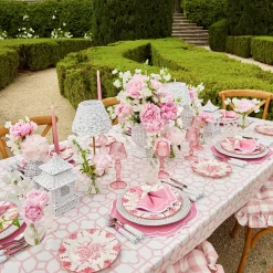 Outlet Mrs. Alice Amelie Pink Placemats (Set Of 4)