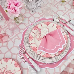 Outlet Mrs. Alice Amelie Pink Placemats (Set Of 4)