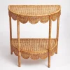 Sale Mrs. Alice Annabelle Rattan Side Table