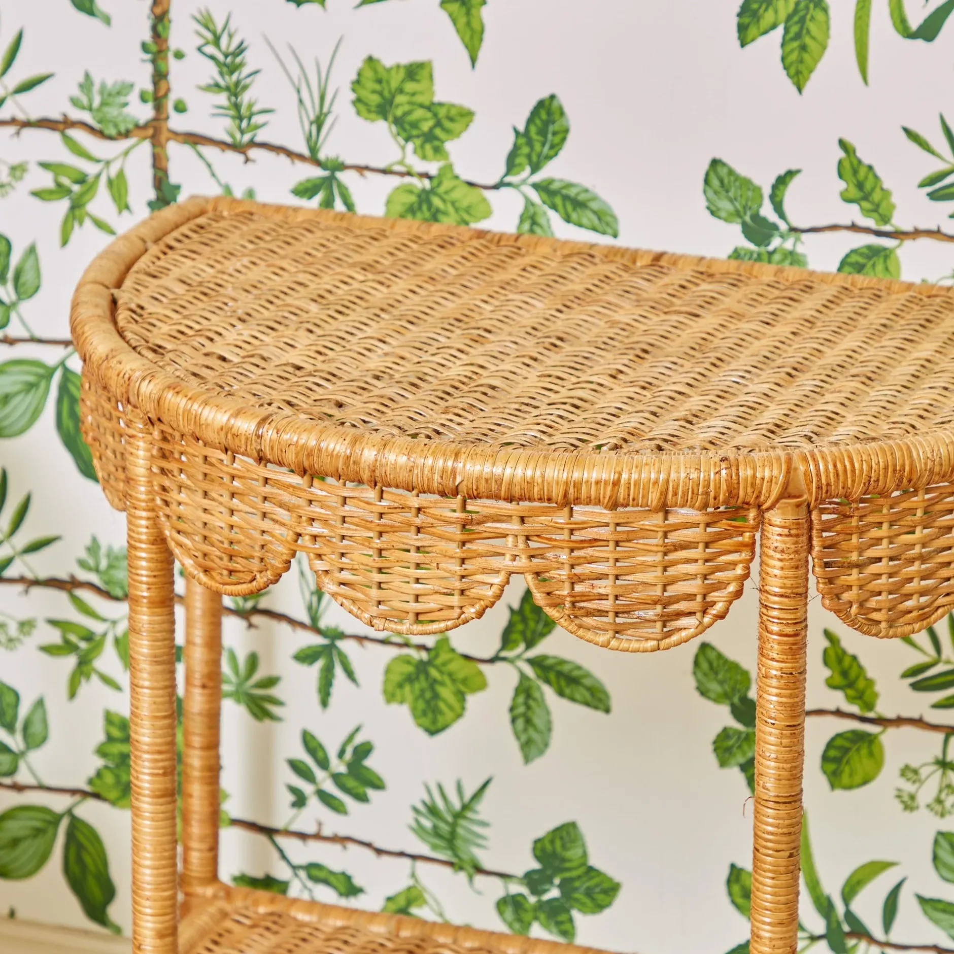 Sale Mrs. Alice Annabelle Rattan Side Table