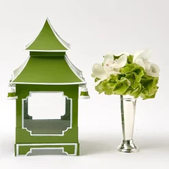 Hot Mrs. Alice Apple Green Pagoda Lantern