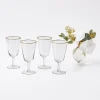 Best Mrs. Alice Athena Red Wine Glasses (Set Of 4)