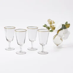 Best Mrs. Alice Athena Red Wine Glasses (Set Of 4)