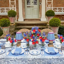 Hot Mrs. Alice Beatrice Blue Tablecloth