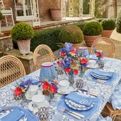 Hot Mrs. Alice Beatrice Blue Tablecloth