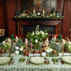 New Mrs. Alice Beatrice Forest Green Napkins (Set Of 4)