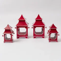 Mrs. Alice Berry Red Pagoda Lantern