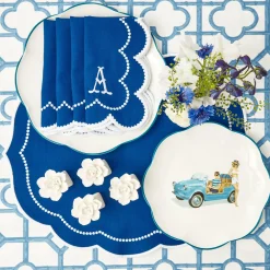 Hot Mrs. Alice Blue Bamboo & Gabrielle Linen Set