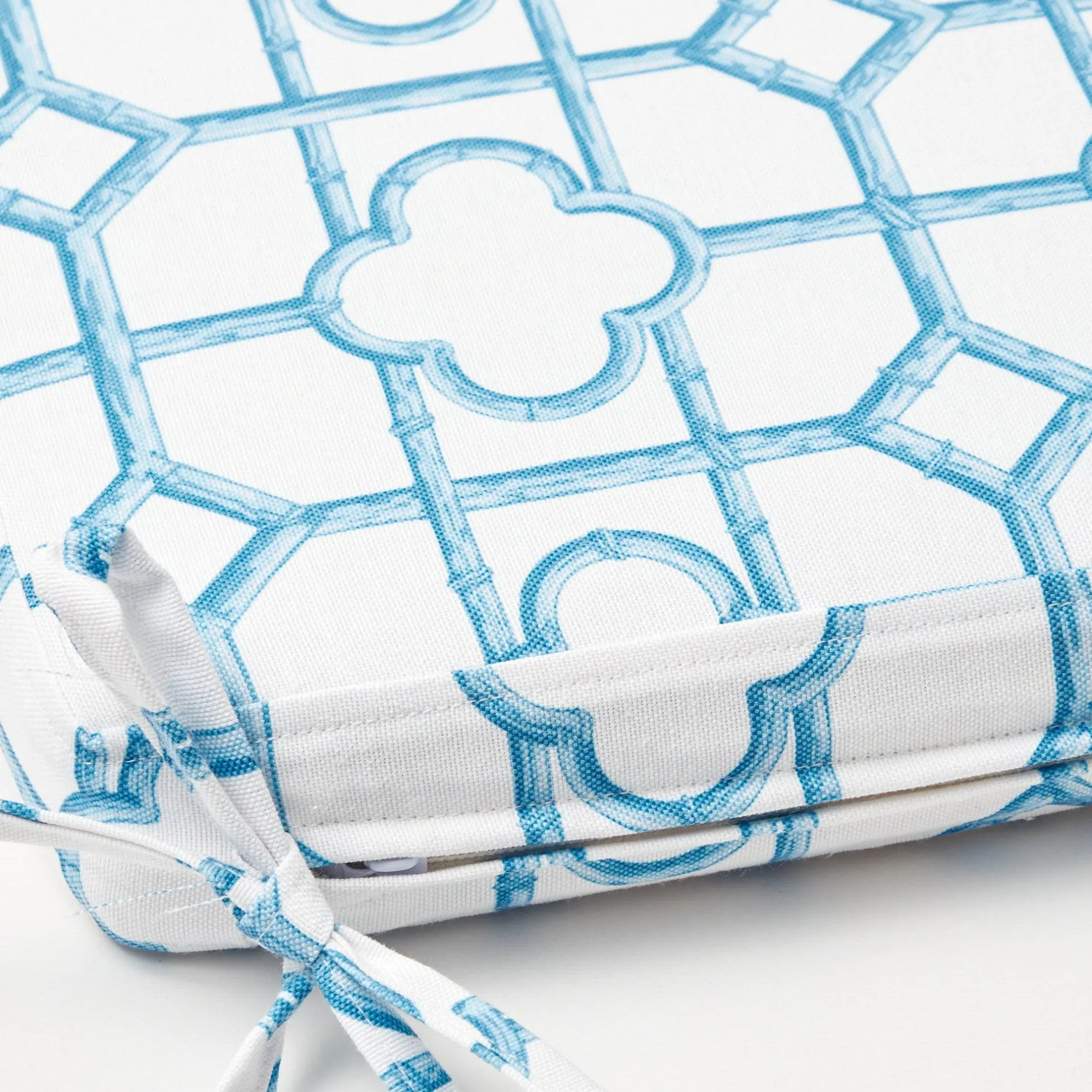 Hot Mrs. Alice Blue Bamboo Seat Pad Cushion