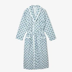 Outlet Mrs. Alice Blue Bouquet Dressing Gown