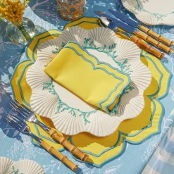 Outlet Mrs. Alice Blue Coral Dinner Plate