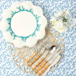 Online Mrs. Alice Blue Coral Tablecloth