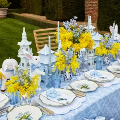 New Mrs. Alice Blue Garland Tablecloth