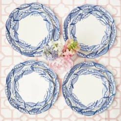 Best Mrs. Alice Blue Lily Of The Valley Dinner & Starter Plates (Set Of 8)