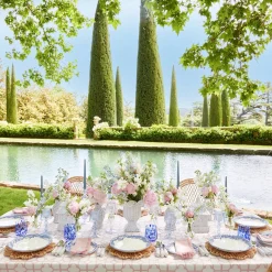 Best Mrs. Alice Blue Lily Of The Valley Dinner Plates (Set Of 4)