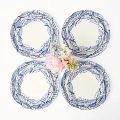 Sale Mrs. Alice Blue Lily Of The Valley Dinner & Starter Plates (Set Of 8)