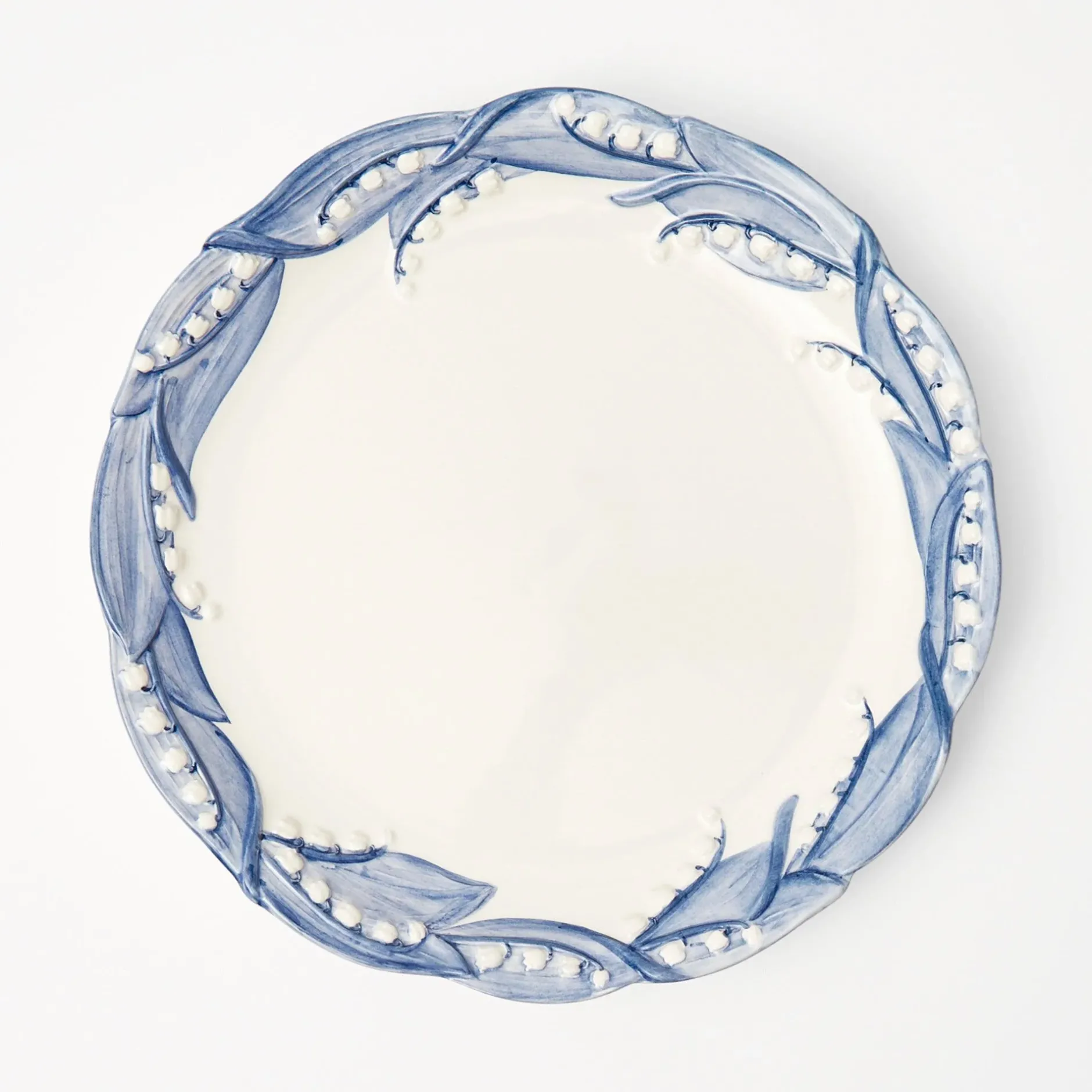 Sale Mrs. Alice Blue Lily Of The Valley Dinner & Starter Plates (Set Of 8)