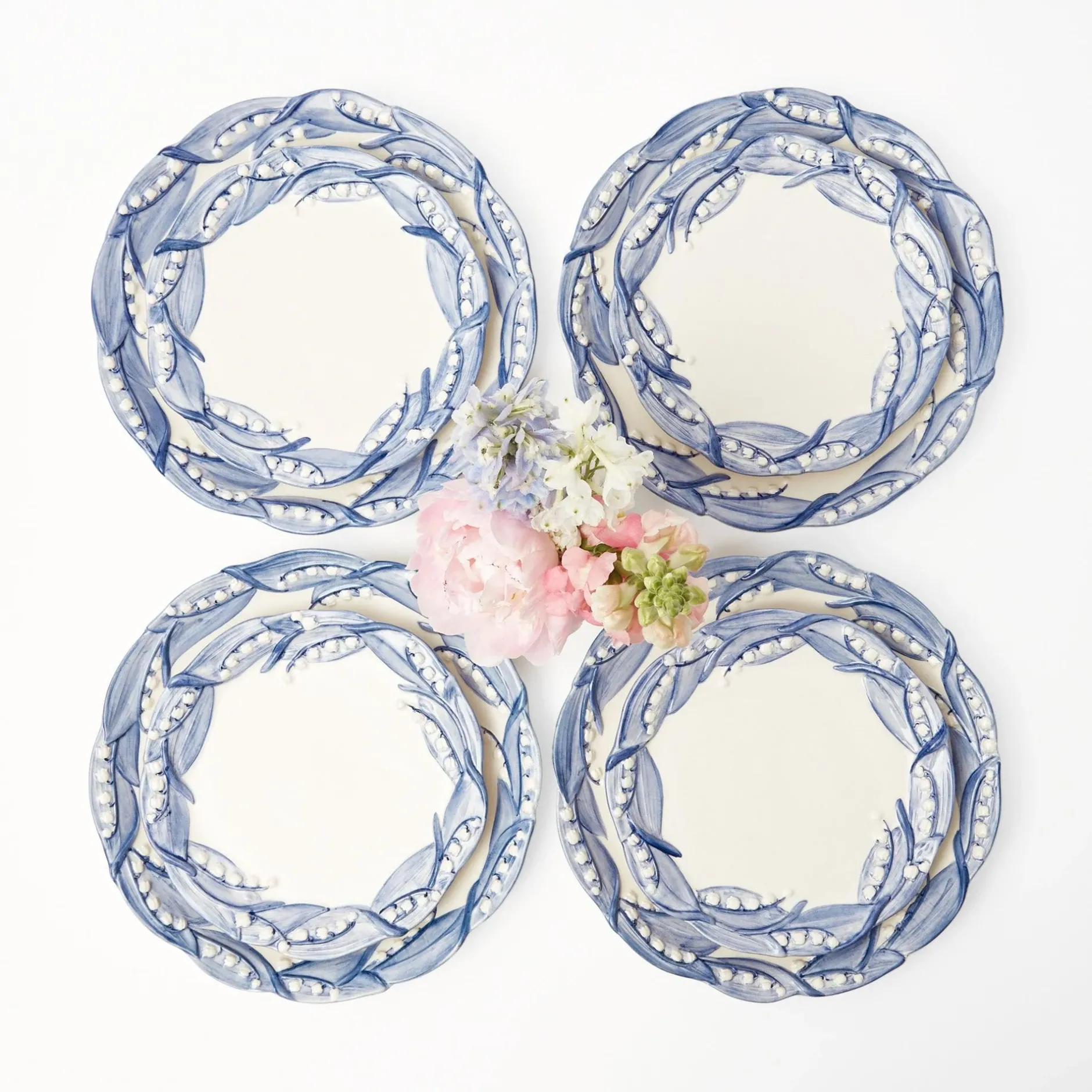 Sale Mrs. Alice Blue Lily Of The Valley Starter Plate