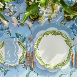 Hot Mrs. Alice Blue Lily Of The Valley Tablecloth