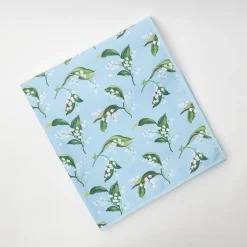 Hot Mrs. Alice Blue Lily Of The Valley Tablecloth