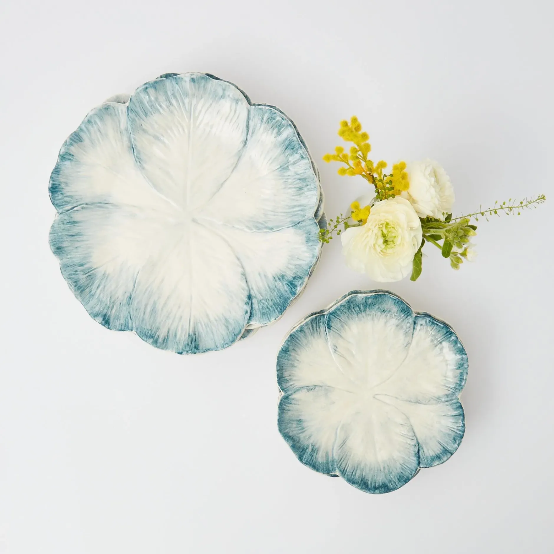 Best Mrs. Alice Blue Matilde Dinner & Starter Plates (Set Of 8)