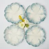 Clearance Mrs. Alice Blue Matilde Dinner Plates (Set Of 4)
