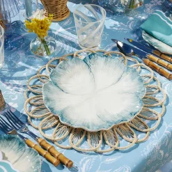 Clearance Mrs. Alice Blue Matilde Dinner Plates (Set Of 4)