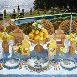 Clearance Mrs. Alice Blue Matilde Dinner Plates (Set Of 4)