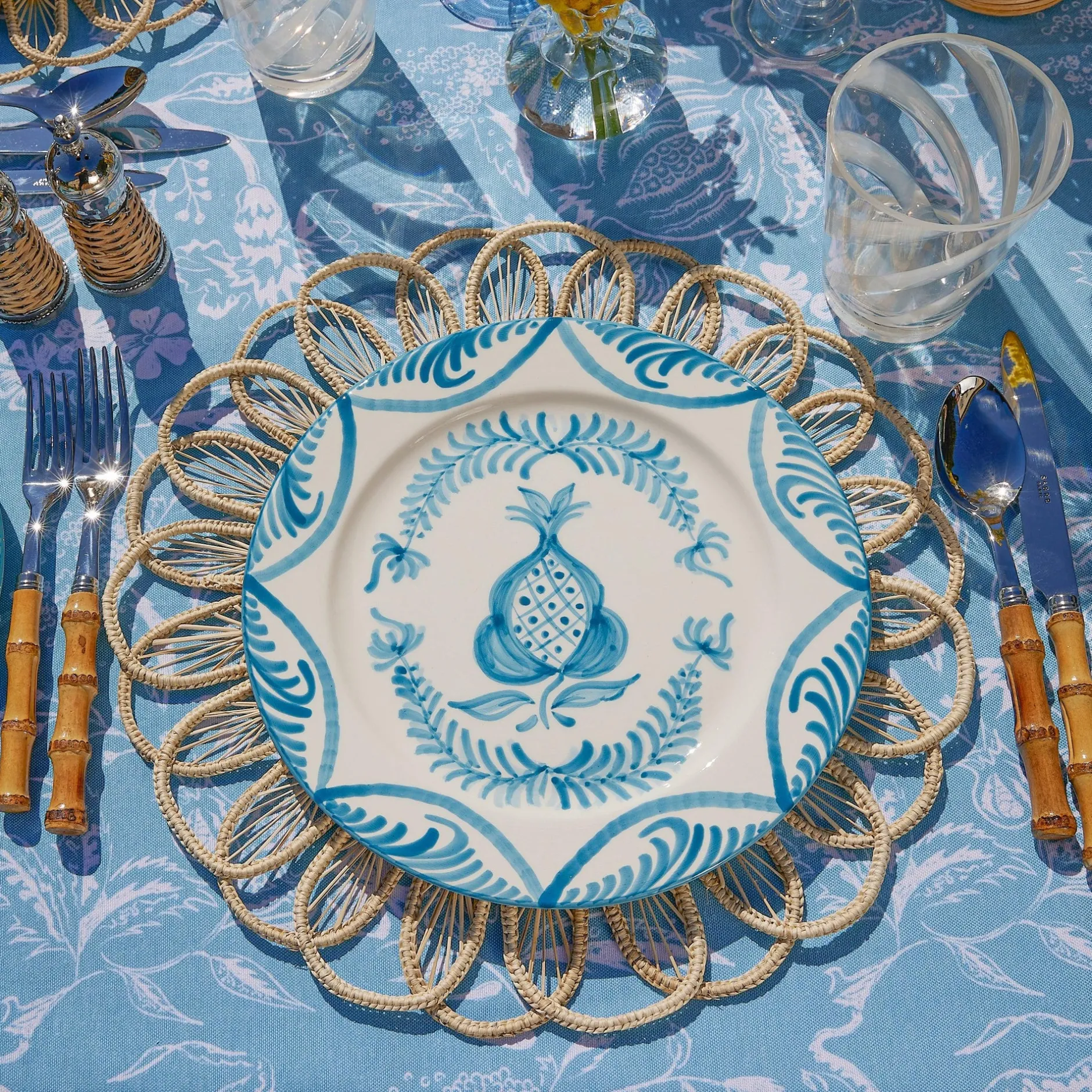 Sale Mrs. Alice Blue Melograno Dinner & Starter Plates (Set Of 8)