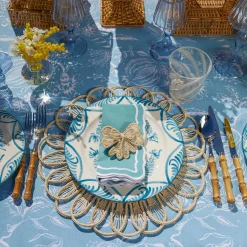 Mrs. Alice Blue Melograno Dinner Plates (Set Of 4)