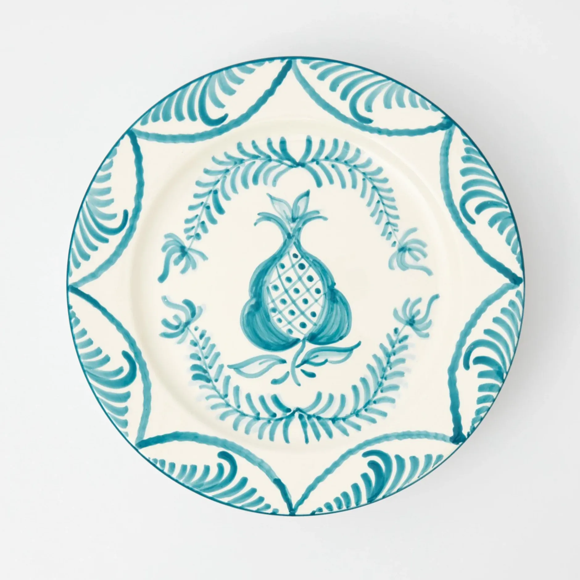 New Mrs. Alice Blue Melograno Dinner Plates (Set Of 4)