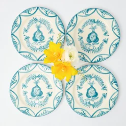 Hot Mrs. Alice Blue Melograno Starter Plates (Set Of 4)