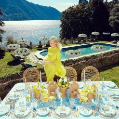 Mrs. Alice Blue Melograno Tablecloth