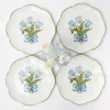 Mrs. Alice Blue Tulip Dinner Plates (Set Of 4)