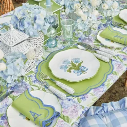 Mrs. Alice Blue Tulip Dinner Plates (Set Of 4)
