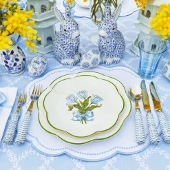 Sale Mrs. Alice Blue Tulip Starter Plates (Set Of 4)