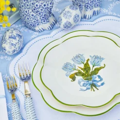Sale Mrs. Alice Blue Tulip Starter Plates (Set Of 4)