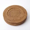 Best Mrs. Alice Brown Rattan Charger Plates (Set Of 4)