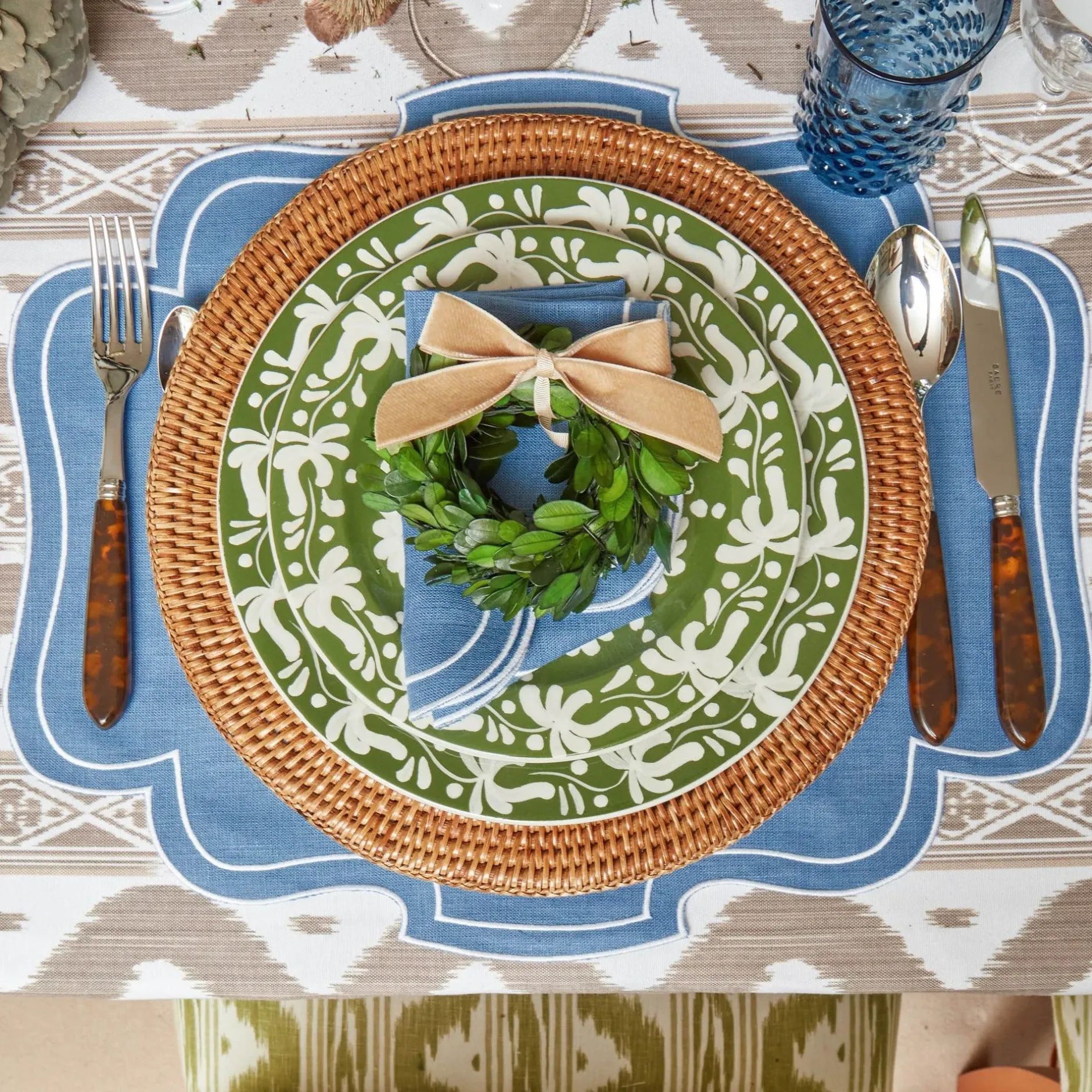 Best Mrs. Alice Brown Rattan Charger Plates (Set Of 4)