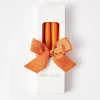 Hot Mrs. Alice Burnt Orange Candles (Set Of 8)