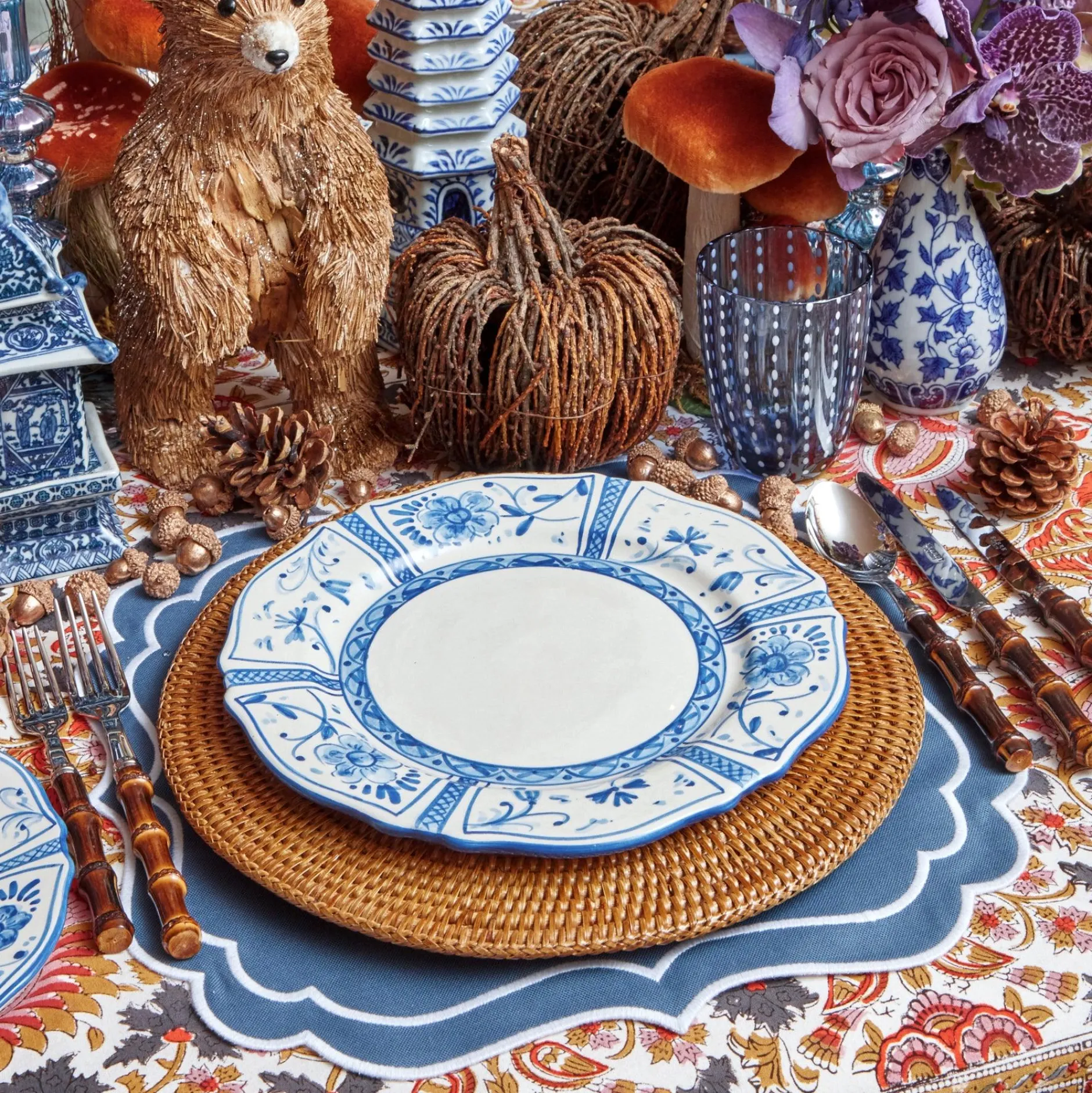 New Mrs. Alice Cadiz Hand Painted Dinner Plate
