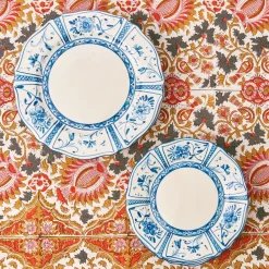 Outlet Mrs. Alice Cadiz Hand Painted Starter Plates (Set Of 4)