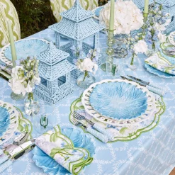 Mrs. Alice Camilla Hydrangea Placemats & Napkins (Set Of 4)