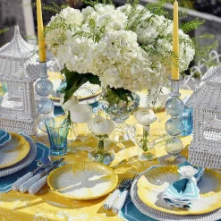 New Mrs. Alice Camille Azure Candle Set (Yellow)