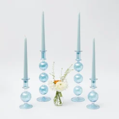 New Mrs. Alice Camille Azure Candle Set (Blue)