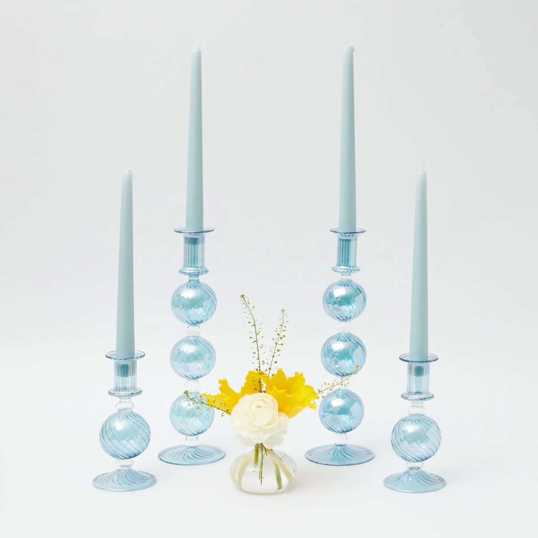 Online Mrs. Alice Camille Azure Candle Set (Blue)